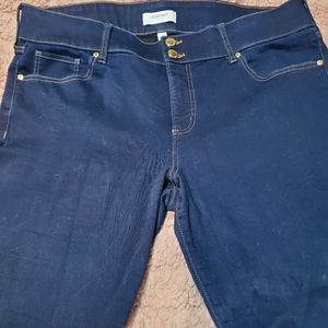 20w Ellen Tracy dark denim high waisted jeans